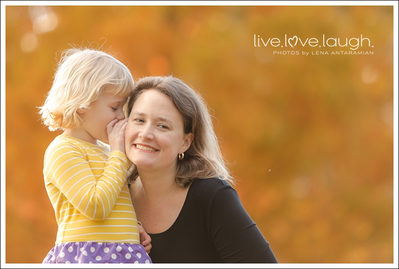 Ridgewood fall family photo session